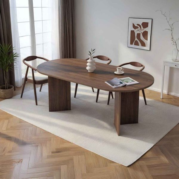 Table de repas en aggloméré Sabella - HANAH HOME