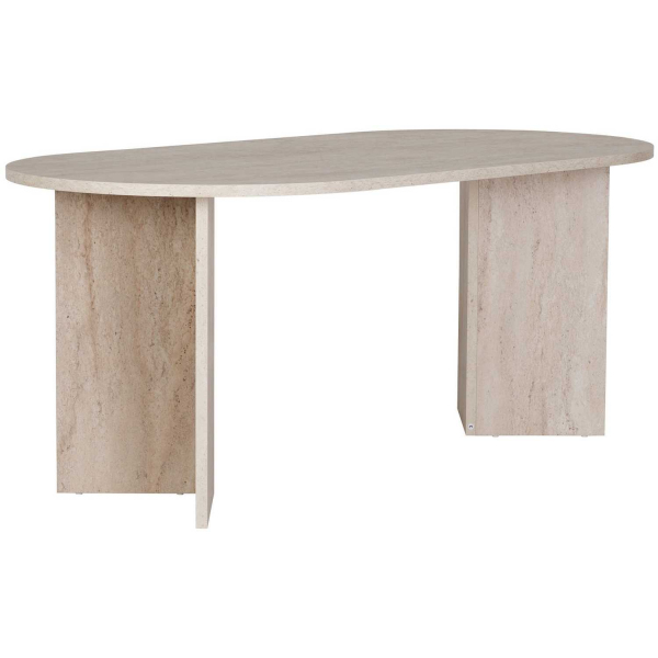 Table de repas en aggloméré Sablin