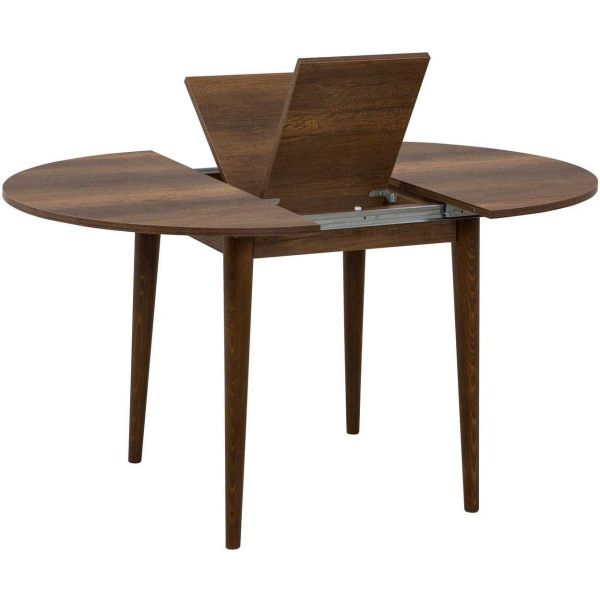 Table repas en aggloméré avec allonge Vina - ASI-0789