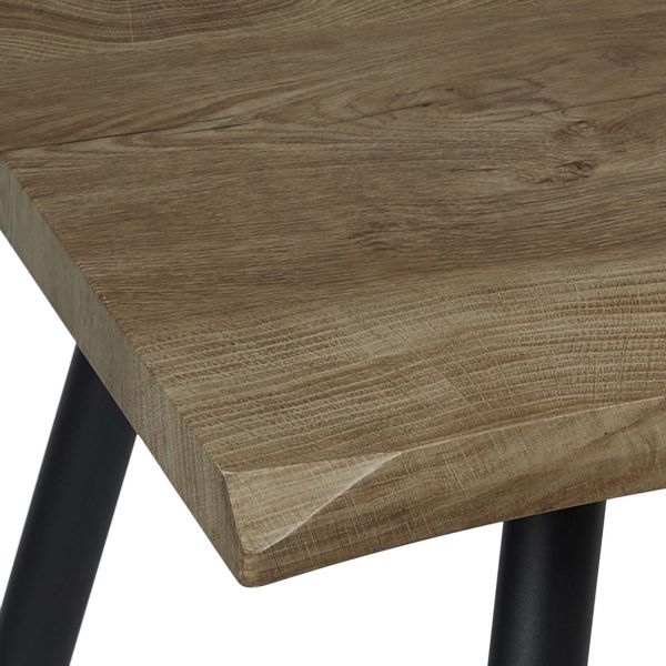 Table repas en bois et métal Forest - 5