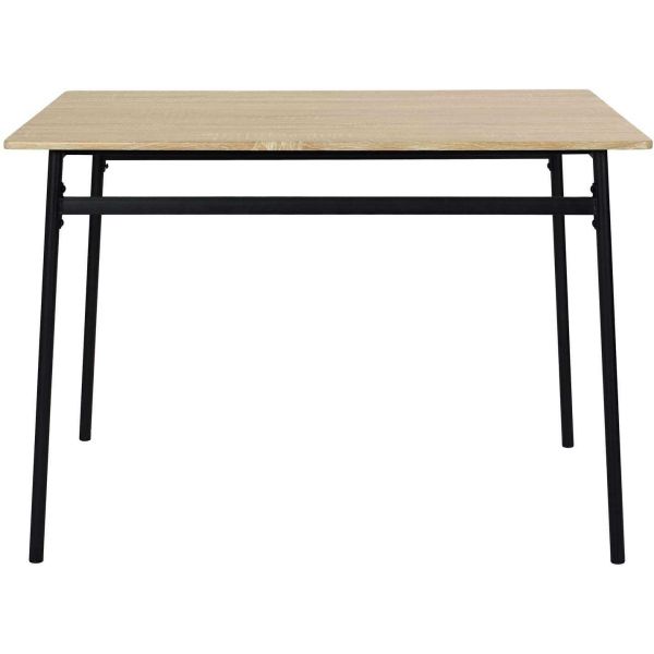 Table repas en bois et métal Loka - CMP-5241