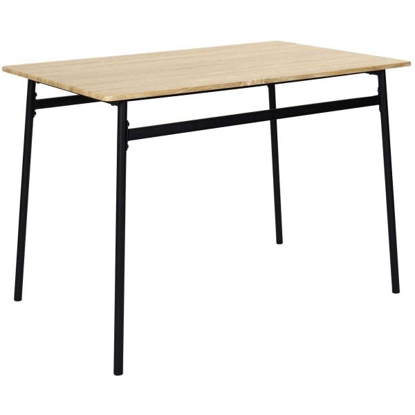 Table repas en bois et métal Loka