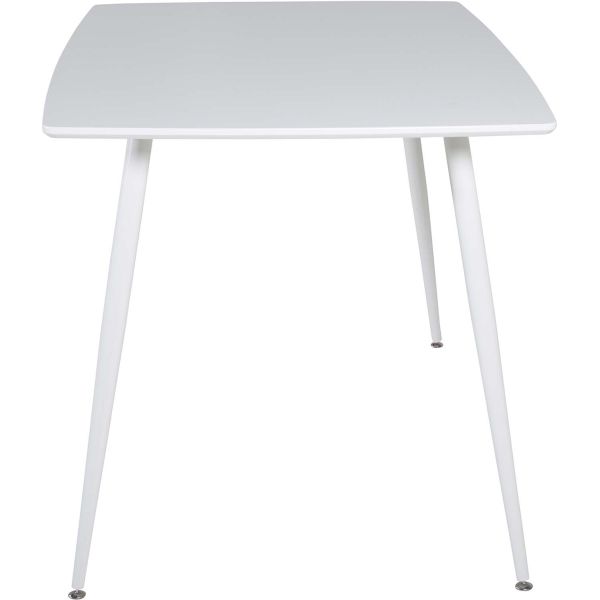 Table de repas en MDF et acier 120 x 80 cm Polar - 109