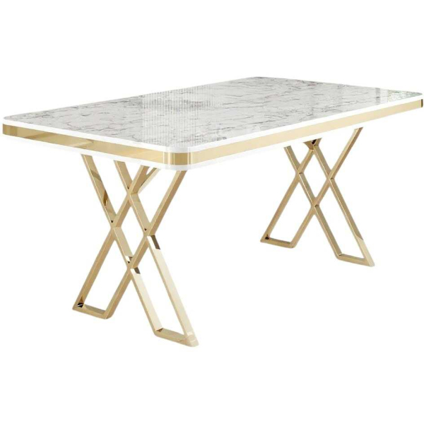 Table de repas design 130 x 80 cm Vals