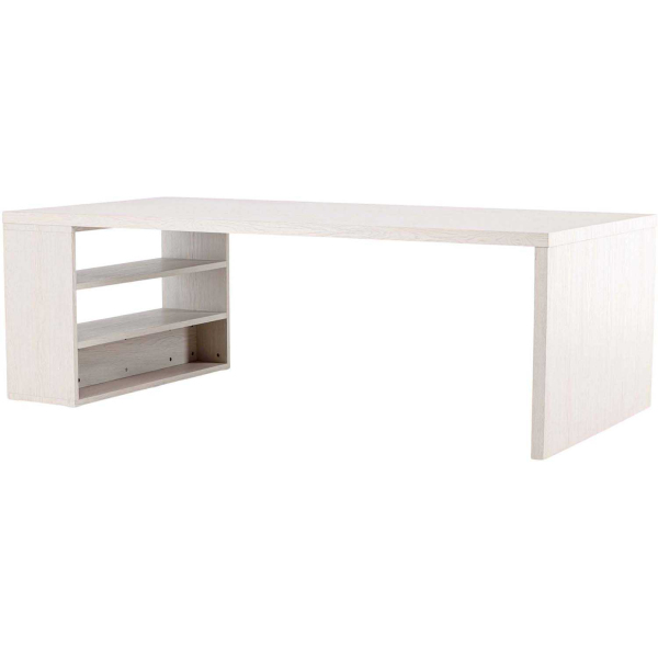 Table de repas 230 x 110 cm avec étagères Mika - 5