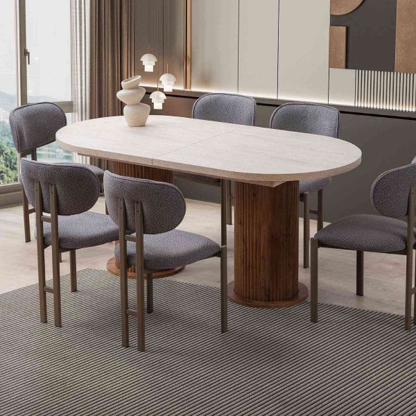 Table de repas extensible Gusto - HANAH HOME