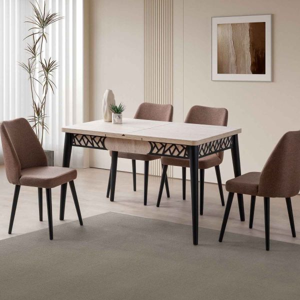 Table de repas extensible Mira - HANAH HOME