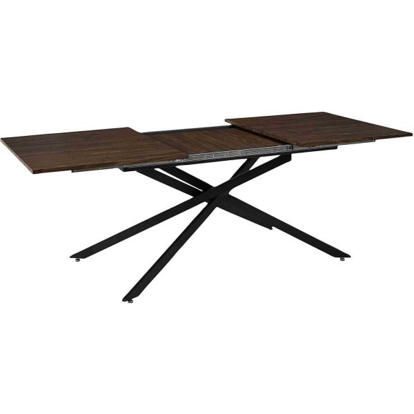 Table repas extensible en bois et métal 6 à 8 personnes Tiffany - 6