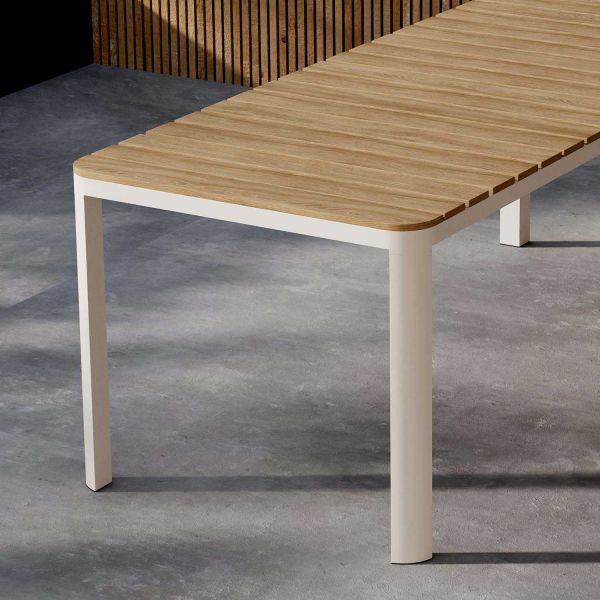 Table de repas extérieur 210 x 90 x 75 cm Etna - 6