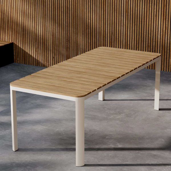 Table de repas extérieur 210 x 90 x 75 cm Etna - VENTURE HOME