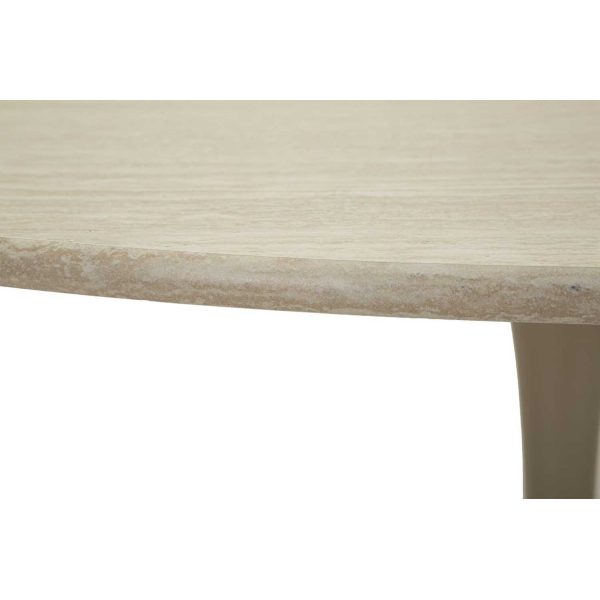 Table repas en métal et MDF 120 x 76 cm - 5