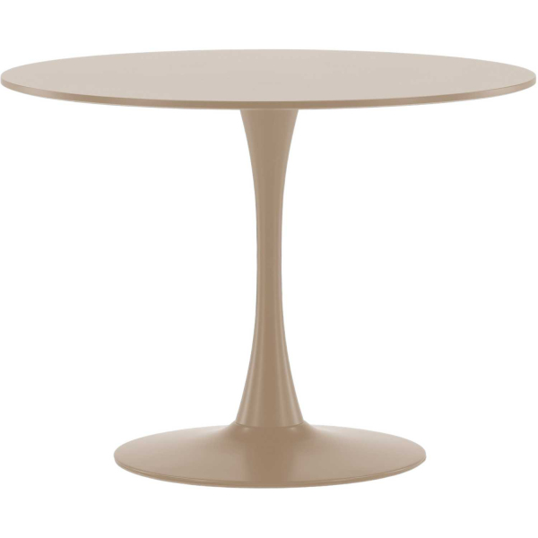 Table repas en métal et MDF Glade 100 x 75 cm