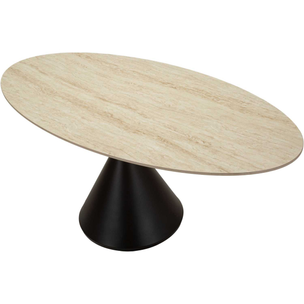 Table repas en métal et MDF Space 180 x 90 x 73 cm - 5