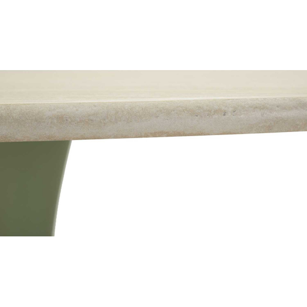 Table repas en métal et MDF 120 x 76 cm - 5