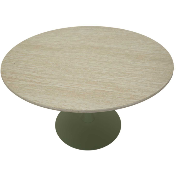 Table repas en métal et MDF 120 x 76 cm - 249