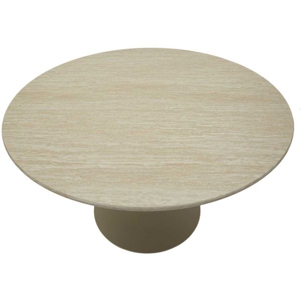 Table repas en métal et MDF 120 x 76 cm - 249