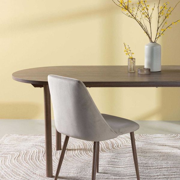Table de repas ovale Andy - VENTURE HOME