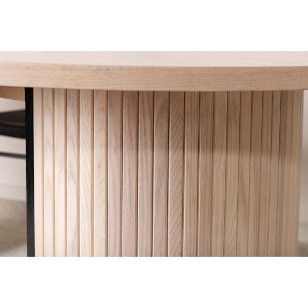 Table de repas ovale Bianca 200 x 90 cm - 8