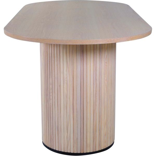 Table de repas ovale Bianca 200 x 90 cm - 5