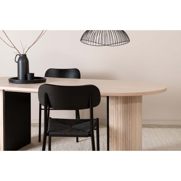 Table de repas ovale Bianca 200 x 90 cm - Venture Home