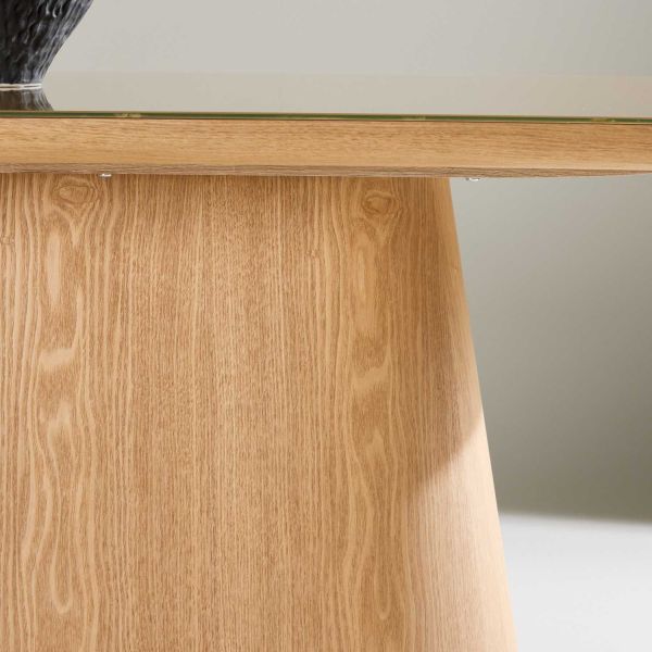 Table de repas ovale 200 x 90 cm Castor - 7