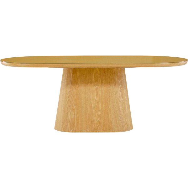Table de repas ovale 200 x 90 cm Castor - VEN-1043