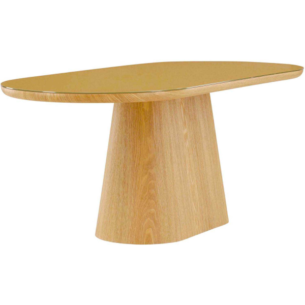 Table de repas ovale 200 x 90 cm Castor