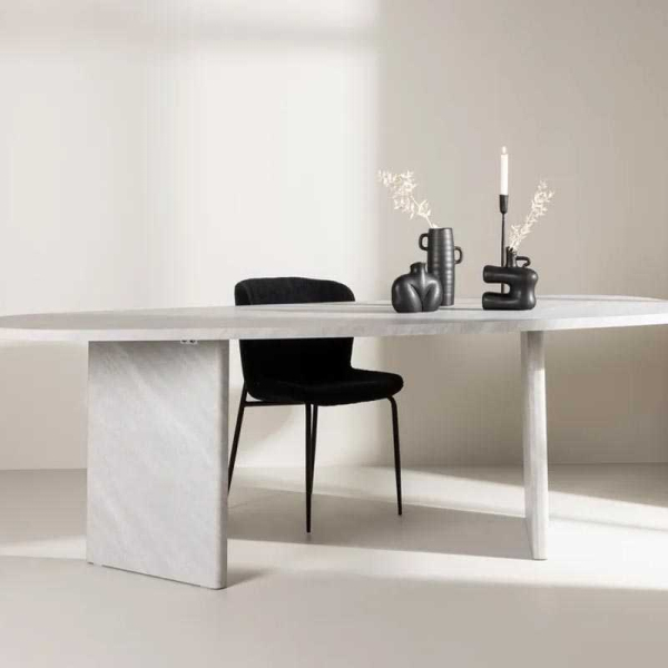 Table de repas ovale 220 x 100 cm Grönvik - VENTURE HOME