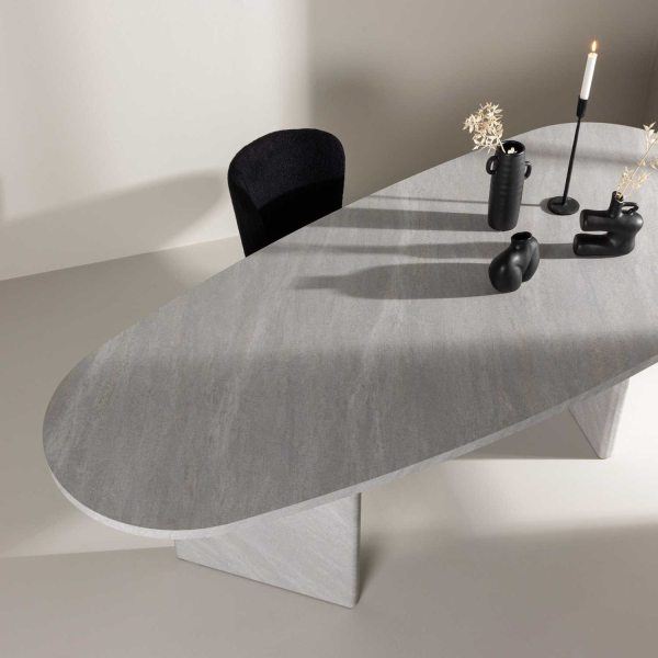 Table de repas ovale 220 x 100 cm Grönvik - 7