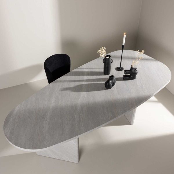 Table de repas ovale 100x220 cm Grönvik - 7