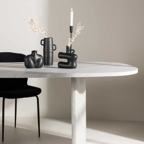 Table de repas ovale 100x220 cm Grönvik - 8