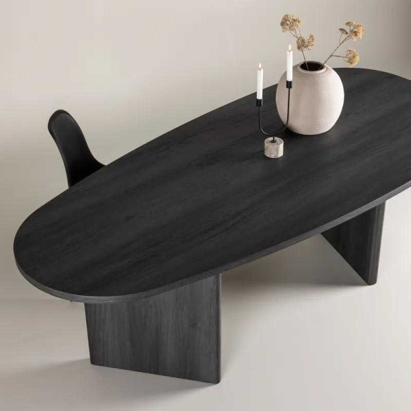 Table de repas ovale 220 x 100 cm Grönvik - 8