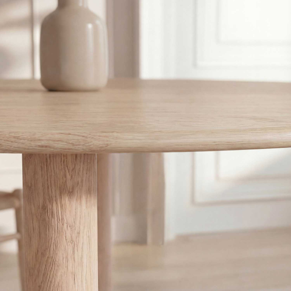 Table de repas ovale 130 x 110 x 75 cm Hilo - 599