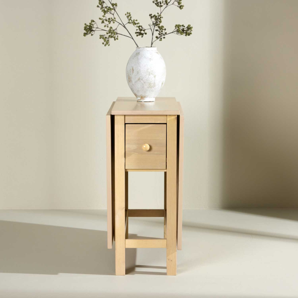 Table de repas rabatable 150 x 80 cm Edward - 8