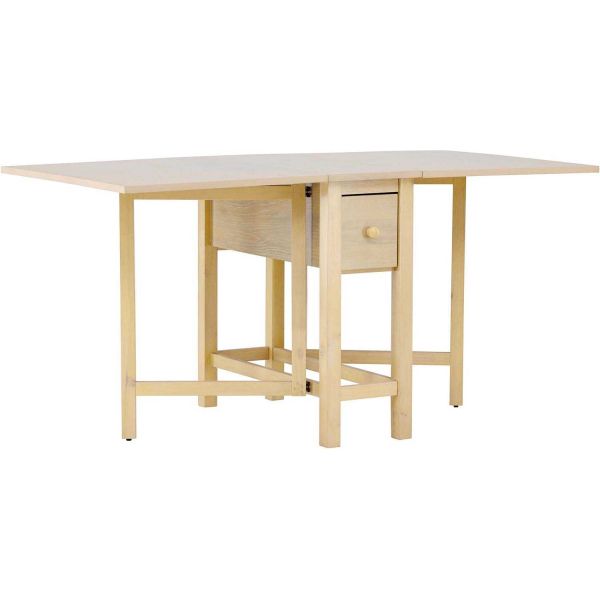 Table de repas rabatable 150 x 80 cm Edward - 489