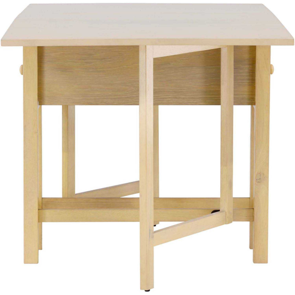 Table de repas rabatable 150 x 80 cm Edward - 5