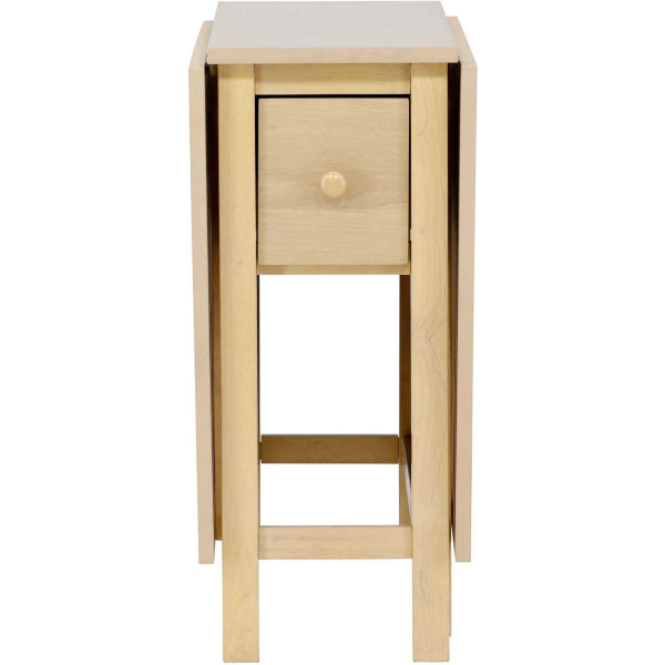 Table de repas rabatable 150 x 80 cm Edward
