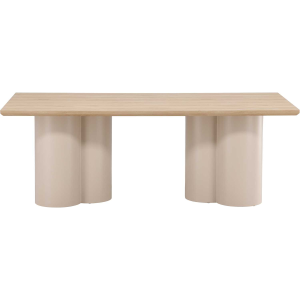 Table de repas rectangulaire 210 x 100 cm Olivia - VEN-1218