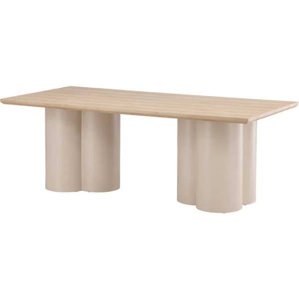 Table de repas rectangulaire 210 x 100 cm Olivia - 5