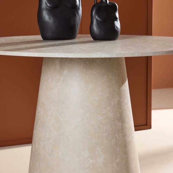 Table de repas ronde ø120 cm Lanzo - VEN-0951