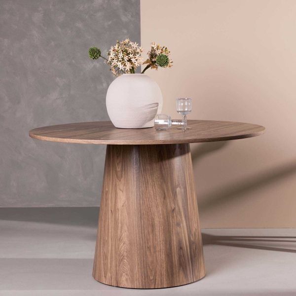 Table repas ronde 120 cm Lanzo - VENTURE HOME