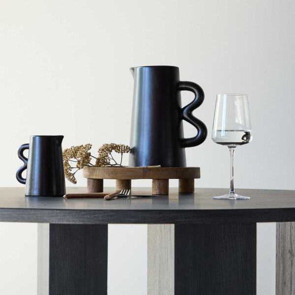 Table de repas ronde en MDF Juno 120 x 75 cm - 7