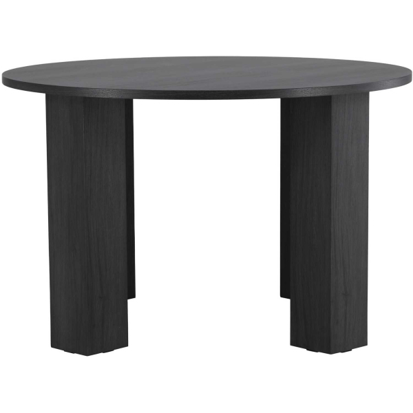 Table de repas ronde en MDF Juno 120 x 75 cm - VEN-1135