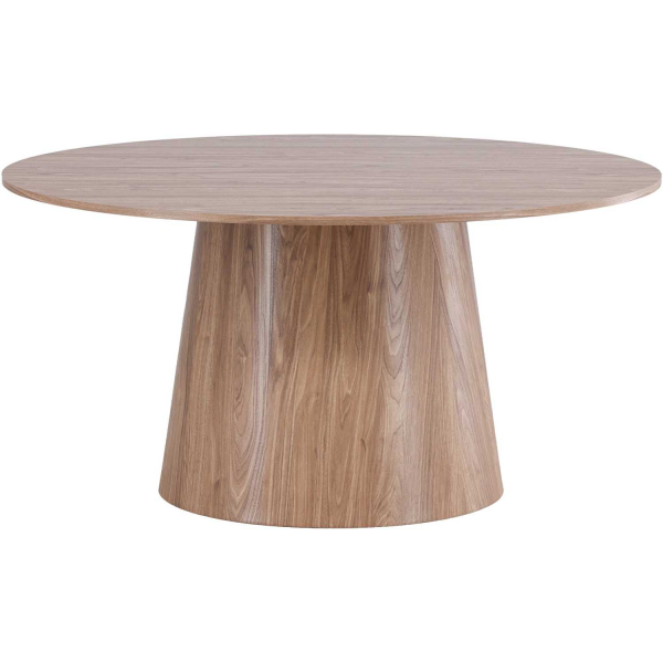 Table repas ronde en MDF Lanzo 150 x 75 cm - VEN-1095