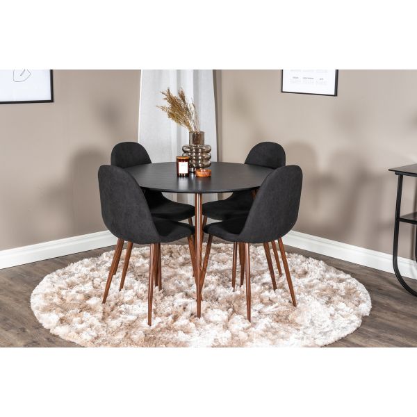 Table de repas ronde Plaza 100 cm - VENTURE HOME