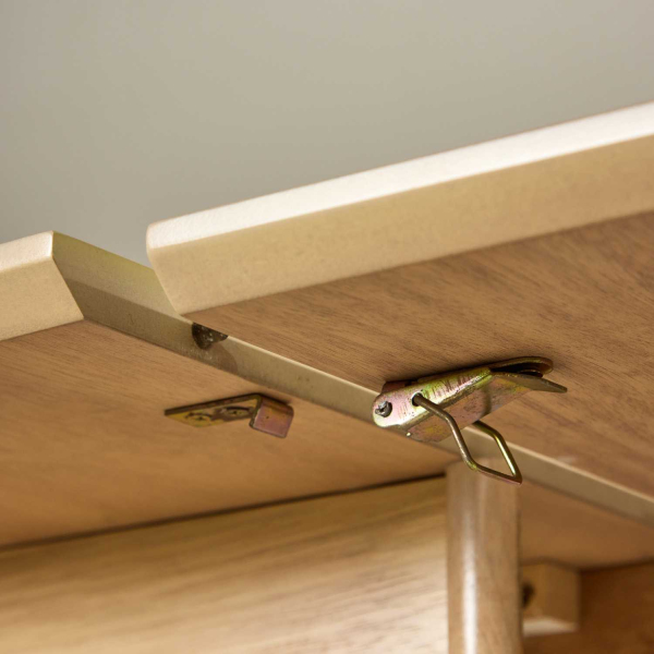 Table de repas ronde  ø110 cm extensible Gilda - 6