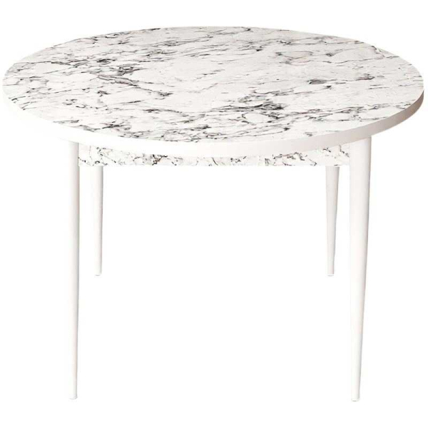 Table de repas ronde avec pieds métal Tor