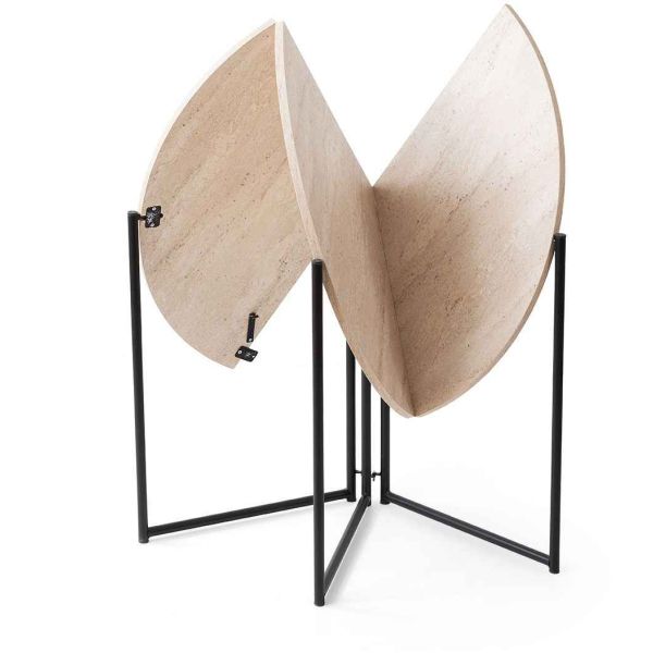 Table de repas ronde pliante Yaprak - 5