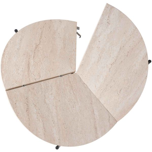 Table de repas ronde pliante Yaprak - 7