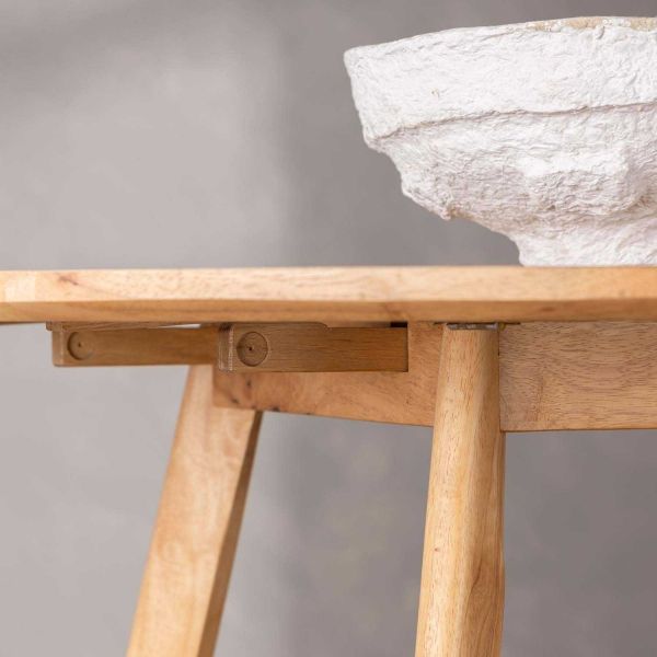 Table repas ronde à volets 120 cm Yadikon - 6